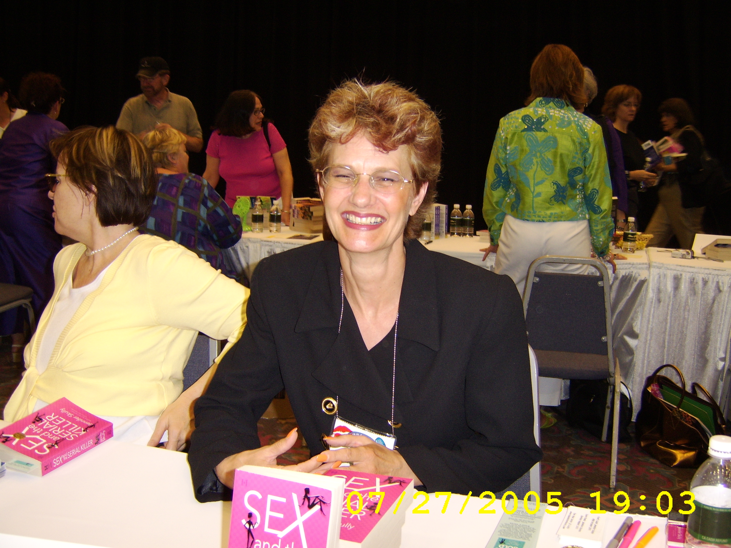 Jennifer Skully at the Literacy Book Signing